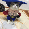 Pet Cat Boxer Standing Costume Cosplay Clothes